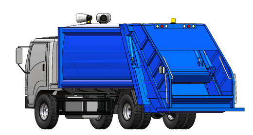 压缩式垃圾收集车缩略图